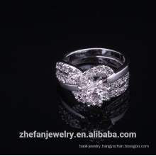 2018 new brand wedding engagement diamond ring
Rhodium plated jewelry is your good pick